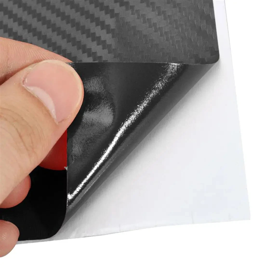 Карбонова плівка 3D, 30х150 см, 1 рулон / Самоклеюча плівка карбонова для авто / Захисна плівка для авто