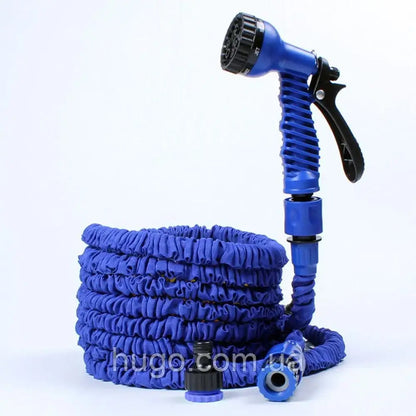 Садовий шланг для поливу 7,5 м з розпилювачем, V-HOSE PRO / Шланг, що розтягується / Поливальний шланг