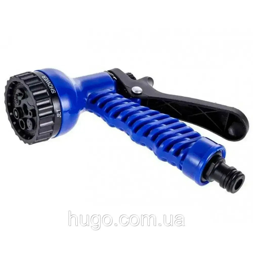 Садовий шланг для поливу 7,5 м з розпилювачем, V-HOSE PRO / Шланг, що розтягується / Поливальний шланг