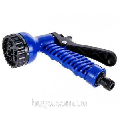 Садовий шланг для поливу 7,5 м з розпилювачем, V-HOSE PRO / Шланг, що розтягується / Поливальний шланг