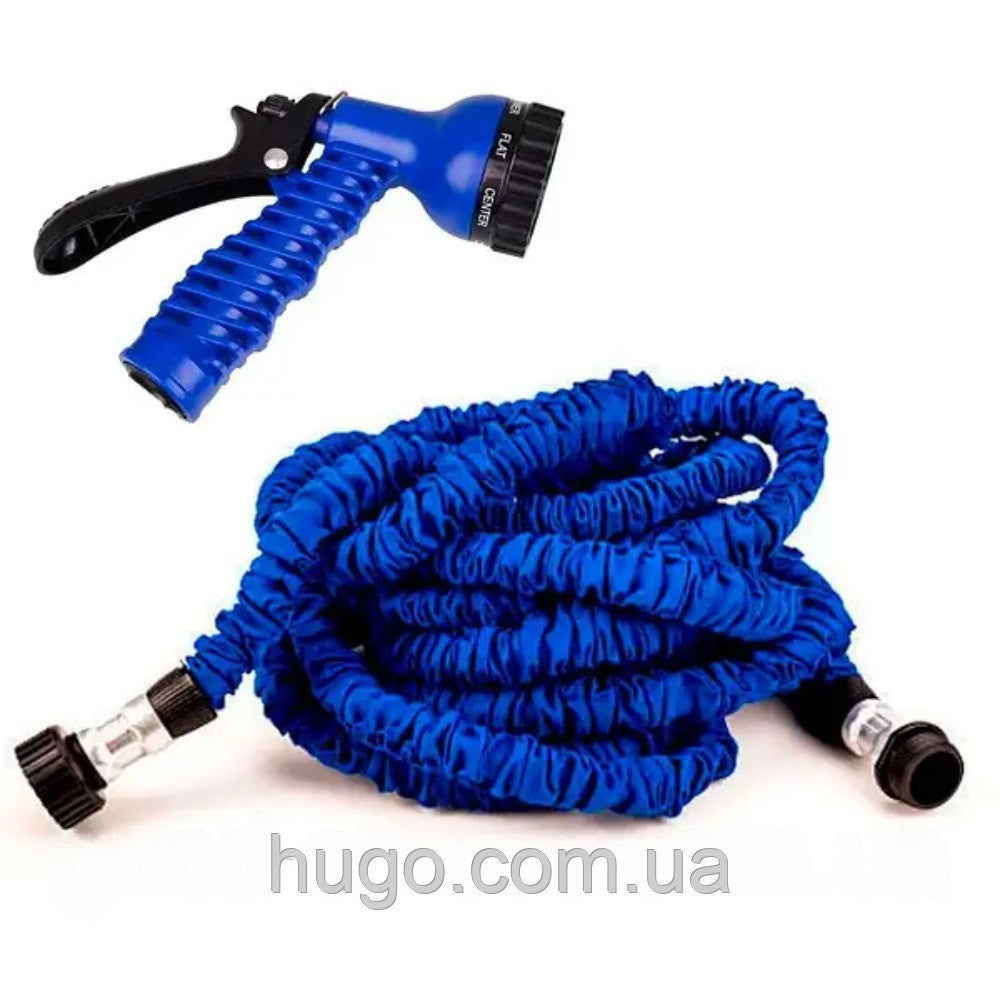 Садовий шланг для поливу 7,5 м з розпилювачем, V-HOSE PRO / Шланг, що розтягується / Поливальний шланг