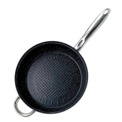 Набір посуду з нержавіючої сталі 12 предметів (6,9л 3,9л 3,4л 2,9л 2,1л) ZP-075 / Кухонний набір каструль