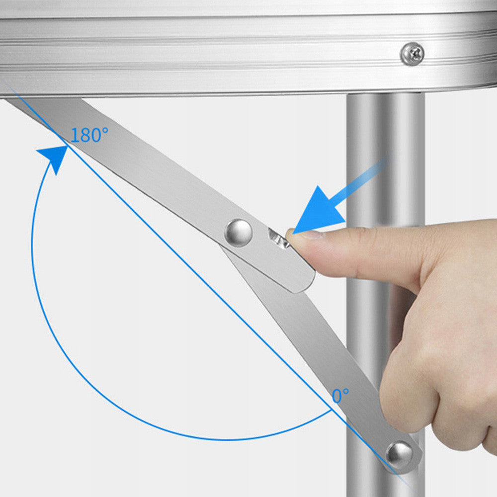 Складний стіл для пікніка 4 стільця, 120х70х60см, Коричневий / Туристичний стіл розкладний / Стіл для кемпінгу