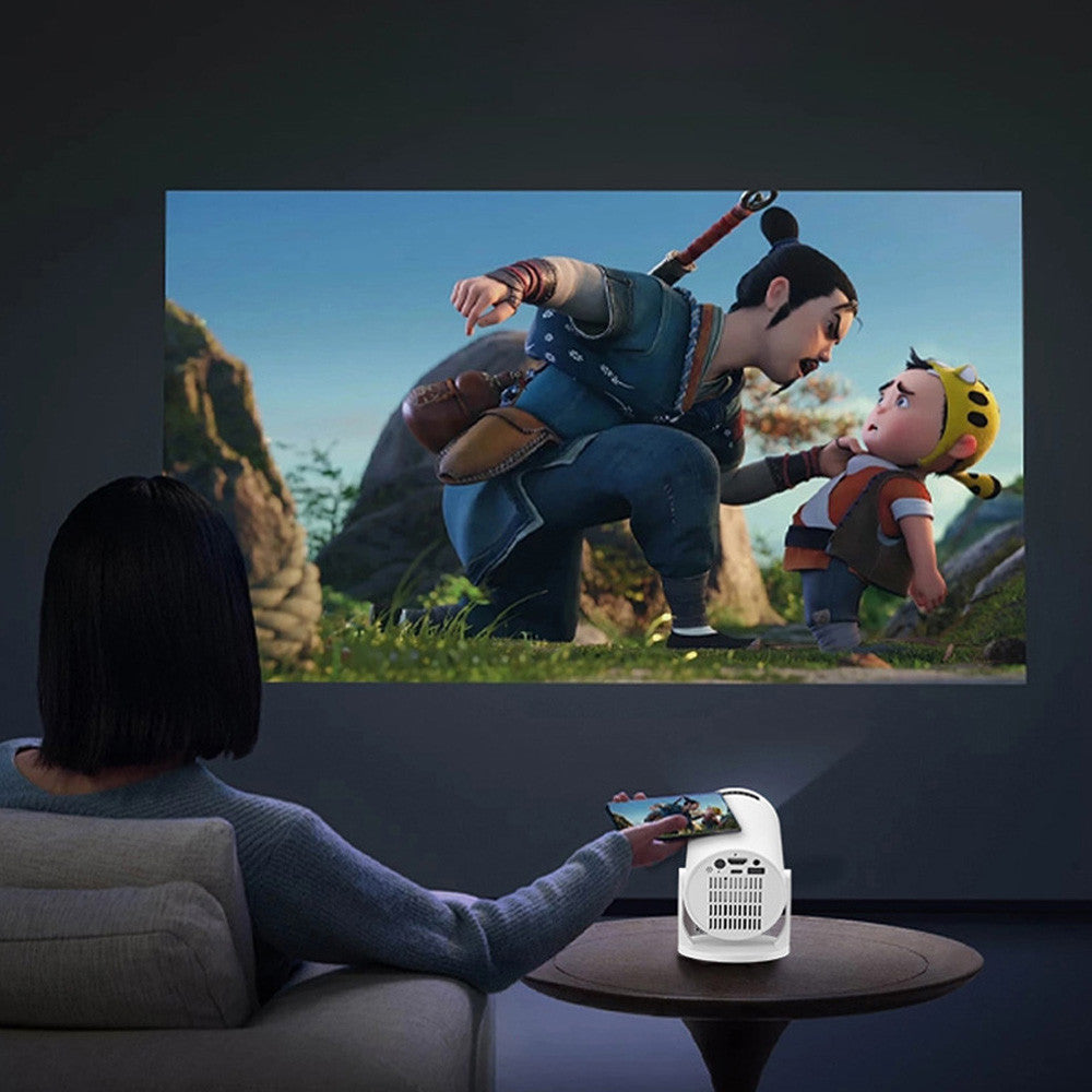 Домашній проектор Rotundity M5 з WiFi та пультом. / Міні-проектор для телефону / Домашній проектор