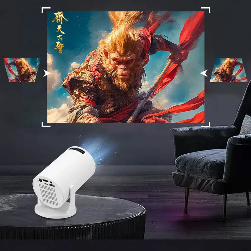 Домашній проектор Rotundity M5 з WiFi та пультом. / Міні-проектор для телефону / Домашній проектор