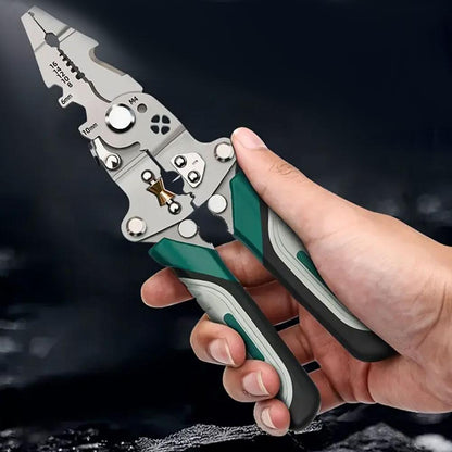 Багатофункціональні кліщі для зачищення та обтиску проводів / Обтискні кліщі / Кліщі для зняття ізоляції