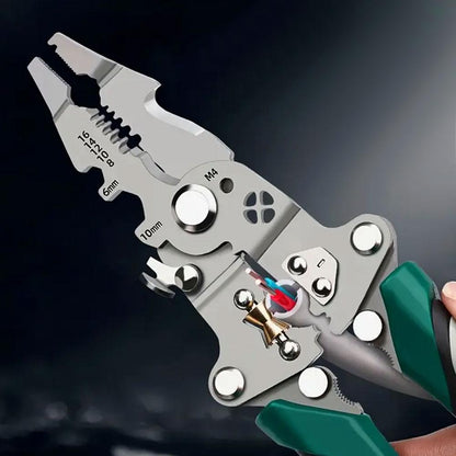 Багатофункціональні кліщі для зачищення та обтиску проводів / Обтискні кліщі / Кліщі для зняття ізоляції