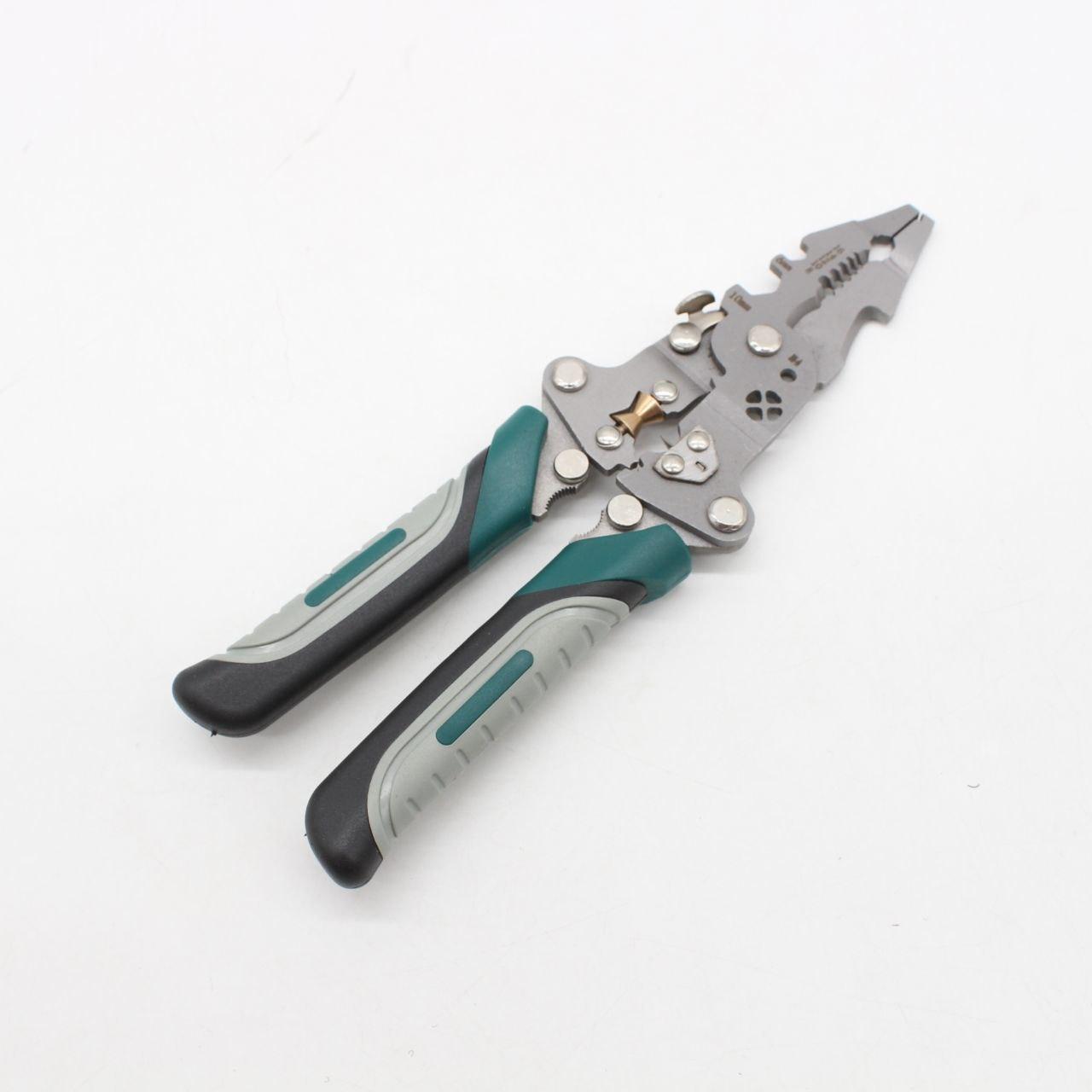 Багатофункціональні кліщі для зачищення та обтиску проводів / Обтискні кліщі / Кліщі для зняття ізоляції