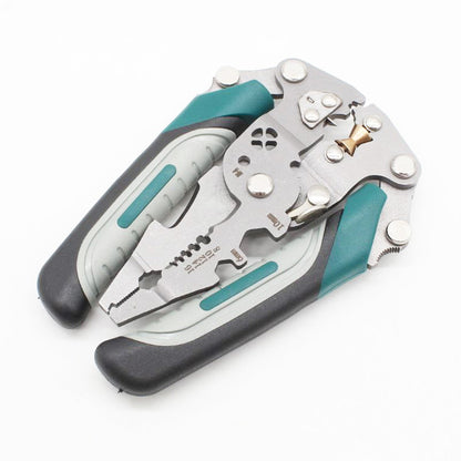 Багатофункціональні кліщі для зачищення та обтиску проводів / Обтискні кліщі / Кліщі для зняття ізоляції