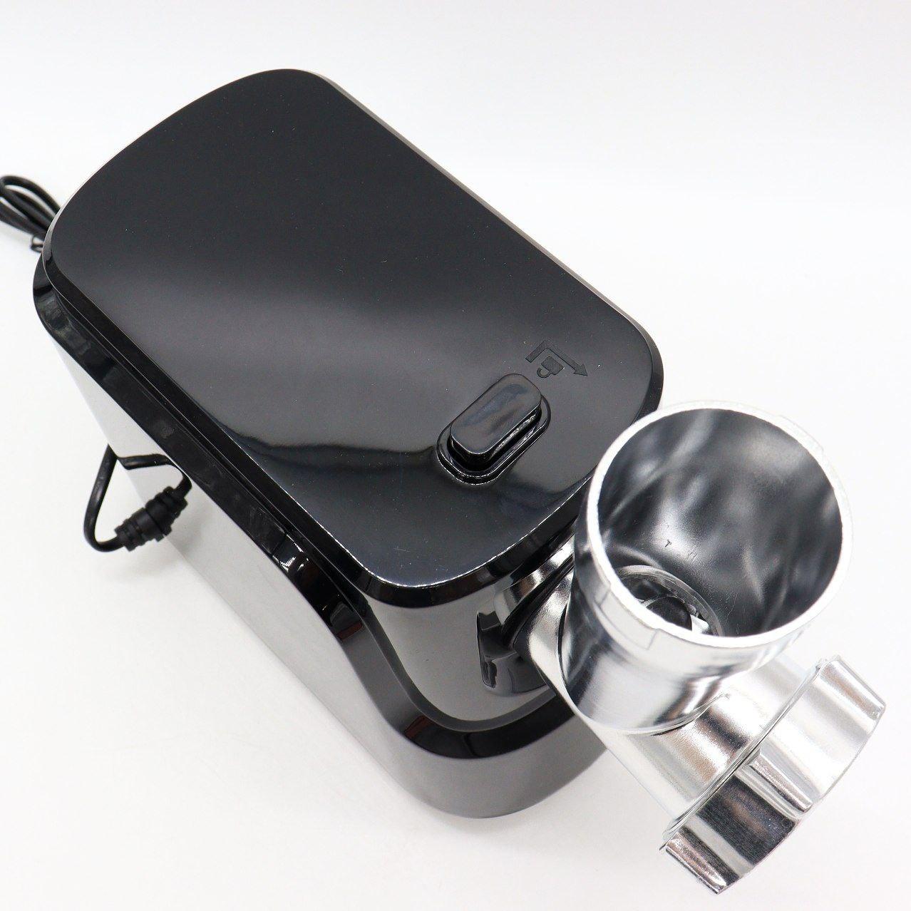 Електром'ясорубка 2600Вт, Rainberg RB-677, Чорна / Електрична м'ясорубка / Шнекова м'ясорубка