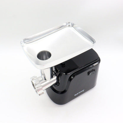 Електром'ясорубка 2600Вт, Rainberg RB-677, Чорна / Електрична м'ясорубка / Шнекова м'ясорубка