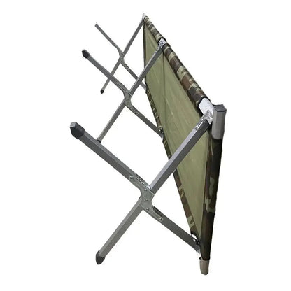 Ліжко розкладне для кемпінгу до 120 кг, 189х70х45см, Камуфляж / Розкладачка ліжко туристичне