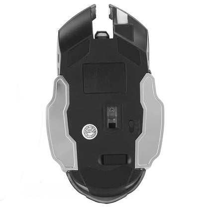 Бездротова мишка з RGB підсвічуванням BT T2 / Миша для пк / Мишка з підсвічуванням / Комп'ютерна мишка