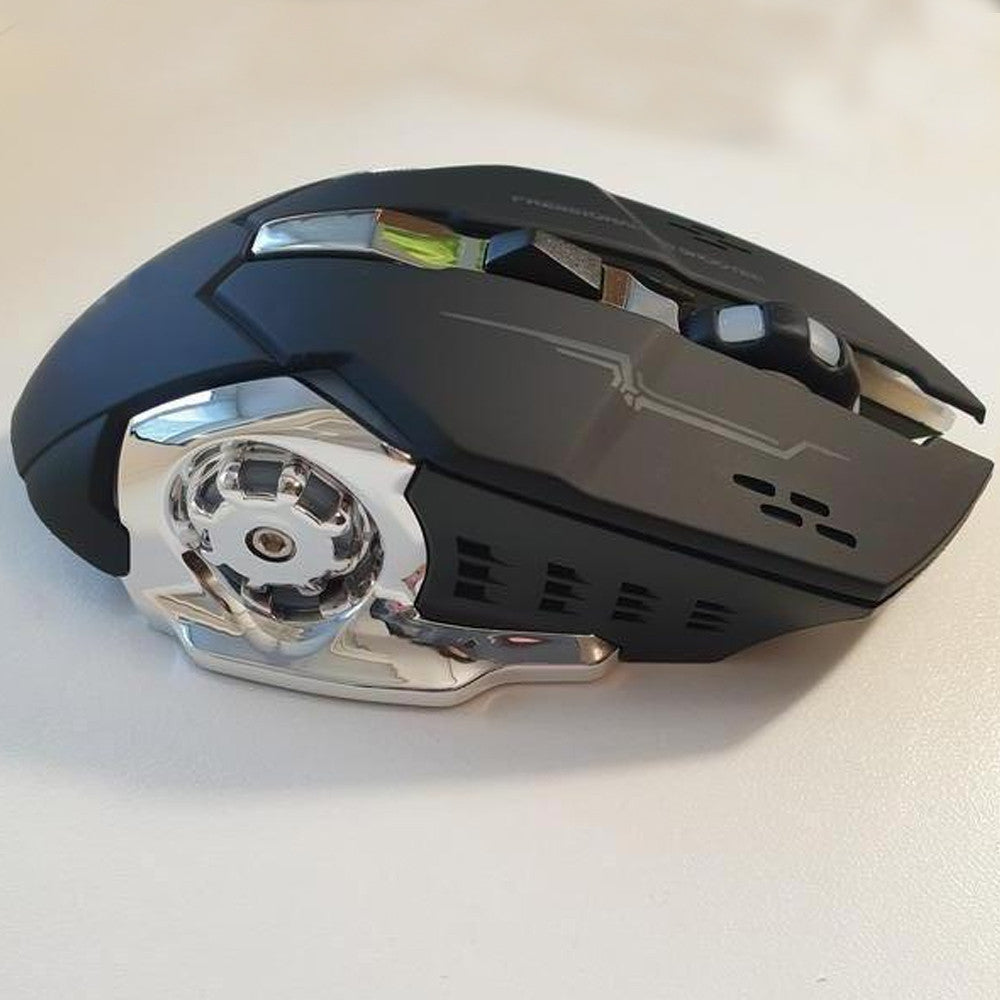 Бездротова мишка з RGB підсвічуванням BT T2 / Миша для пк / Мишка з підсвічуванням / Комп'ютерна мишка