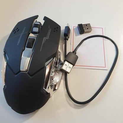 Бездротова мишка з RGB підсвічуванням BT T2 / Миша для пк / Мишка з підсвічуванням / Комп'ютерна мишка