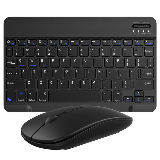 Бездротова Bluetooth клавіатура з мишкою, BT Combo / Міні клавіатура і мишка / Клавіатура для планшета