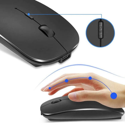 Бездротова Bluetooth клавіатура з мишкою, BT Combo / Міні клавіатура і мишка / Клавіатура для планшета