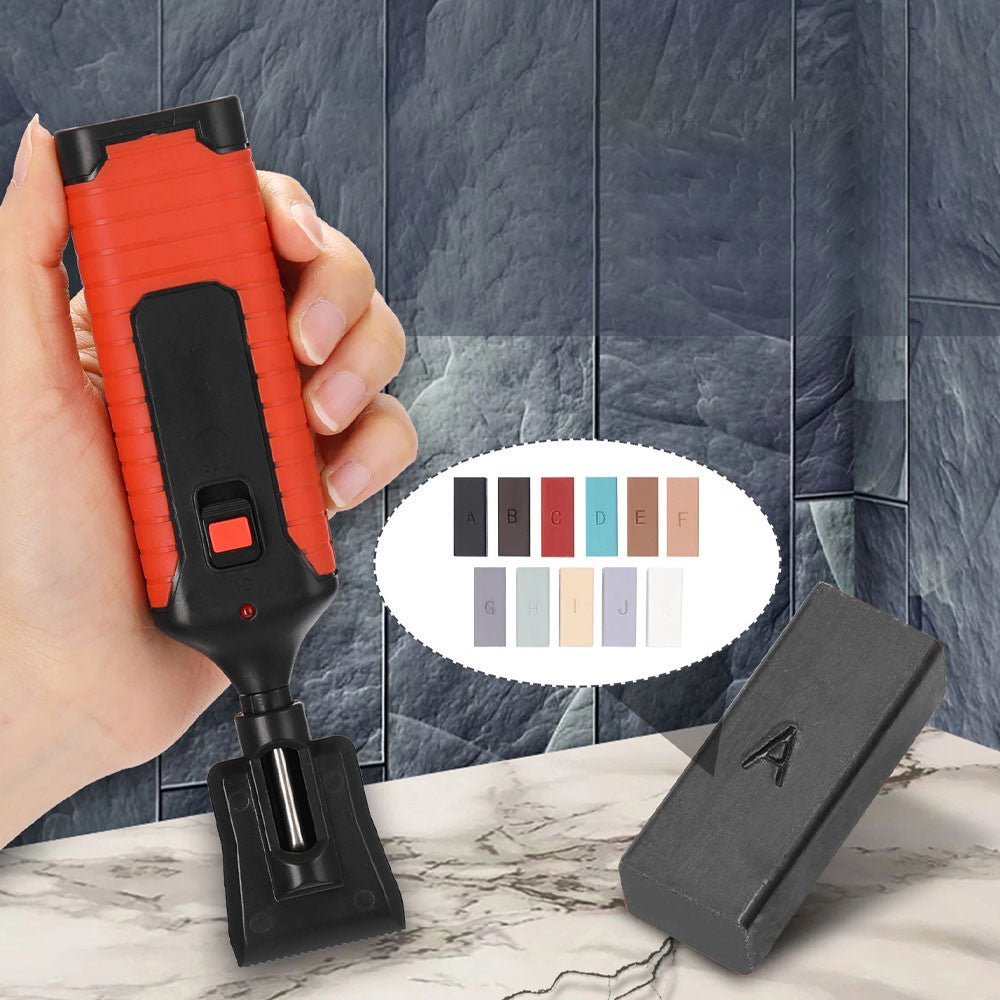 Ремонтний набір для плитки, в кейсі / Реставраційний набір для відновлення керамічної плитки