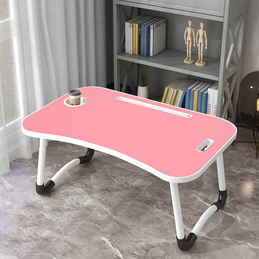 Складаний столик для ноутбука та планшета 60х40х27 см, Рожевий / Портативний столик в ліжко для планшета