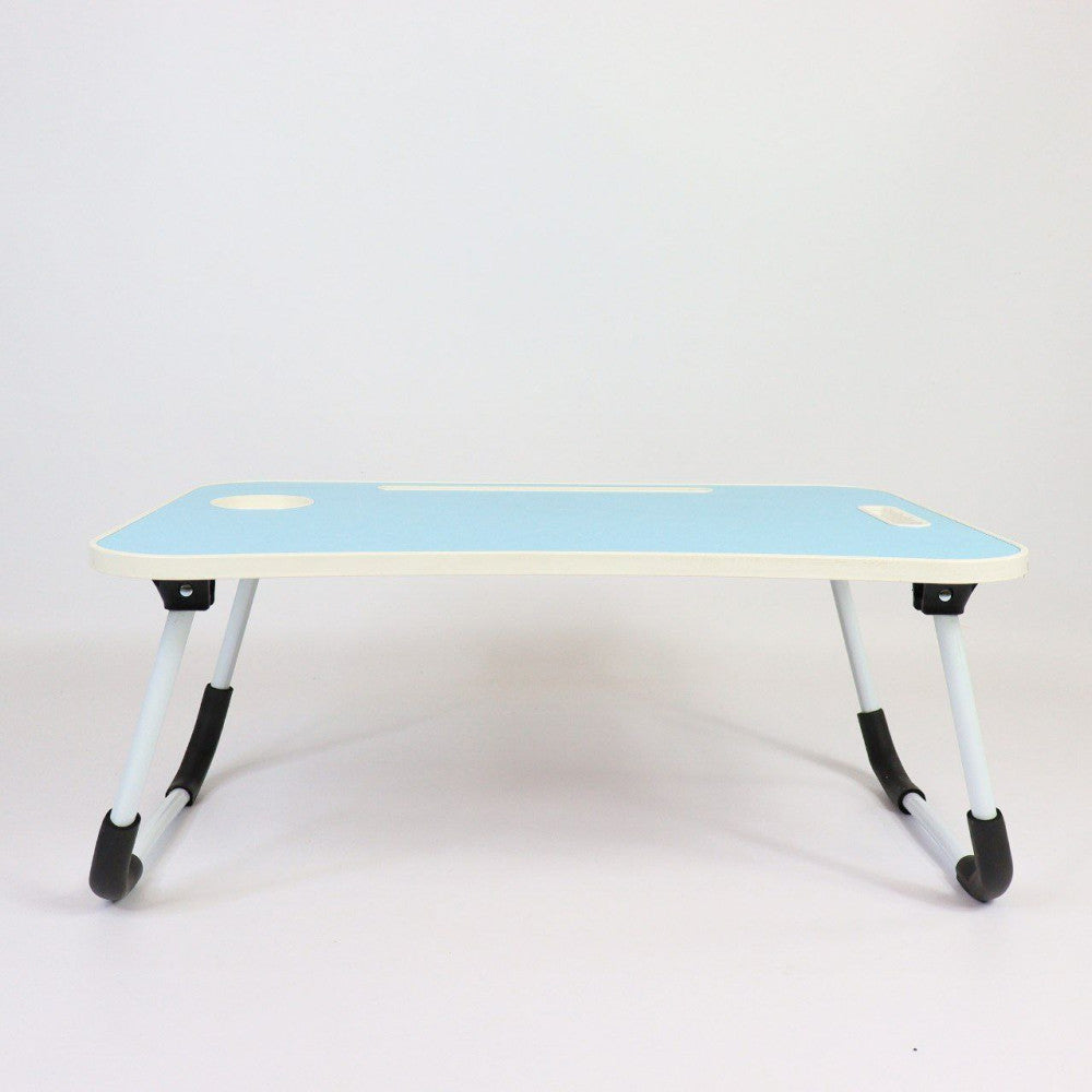 Складаний столик для ноутбука та планшета 60х40х27 см, Блакитний / Портативний столик в ліжко для планшета
