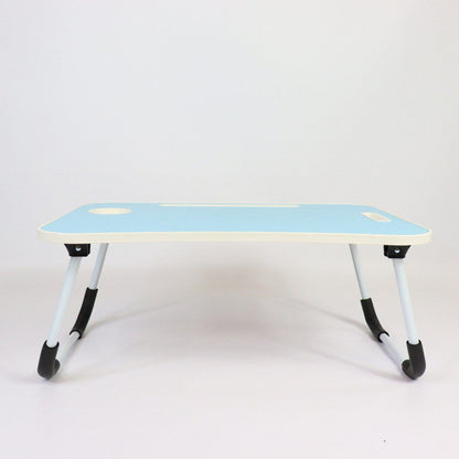 Складаний столик для ноутбука та планшета 60х40х27 см, Блакитний / Портативний столик в ліжко для планшета