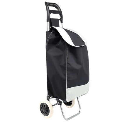 Сумка-візок на колесах до 130кг, 95х35х30см, Чорний / Сумка на колесах для покупок / Кравчучка для продуктів