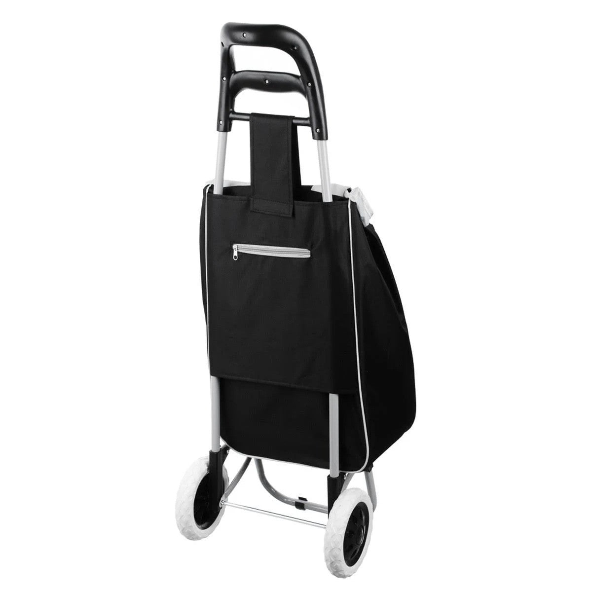 Сумка-візок на колесах до 130кг, 95х35х30см, Чорний / Сумка на колесах для покупок / Кравчучка для продуктів
