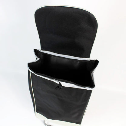 Сумка-візок на колесах до 130кг, 95х35х30см, Чорний / Сумка на колесах для покупок / Кравчучка для продуктів