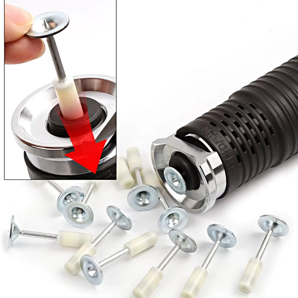 100шт Монтажні цвяхи піроксилінові 7,3x27мм, шайба 16мм / Цвяхи для ручного цвяхозабивного пістолета