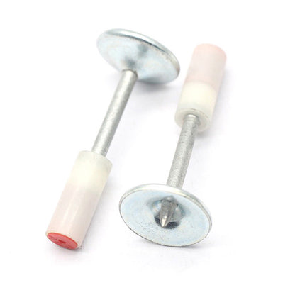 100шт Монтажні цвяхи піроксилінові 7,3x27мм, шайба 16мм / Цвяхи для ручного цвяхозабивного пістолета