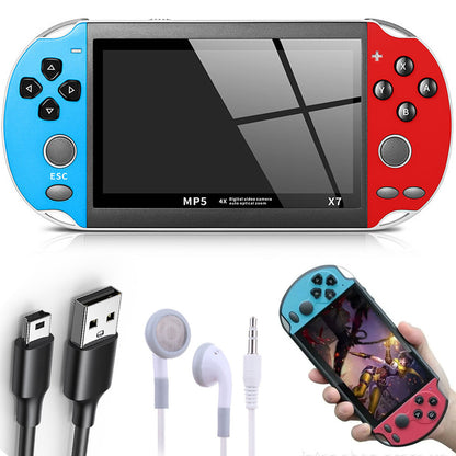 Кишенькова ігрова приставка (дисплей 4,1") GAME X7 / Портативна ігрова консоль / Приставка для фільмів та ігор