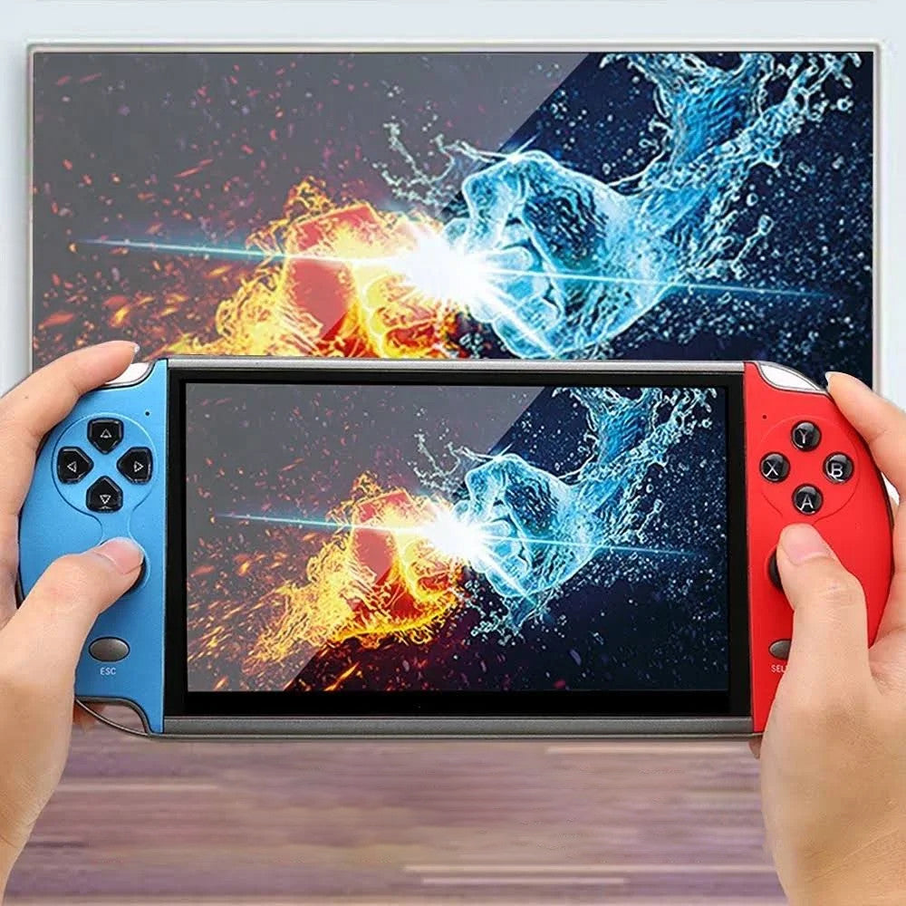 Кишенькова ігрова приставка (дисплей 4,1") GAME X7 / Портативна ігрова консоль / Приставка для фільмів та ігор