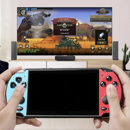 Кишенькова ігрова приставка (дисплей 4,1") GAME X7 / Портативна ігрова консоль / Приставка для фільмів та ігор