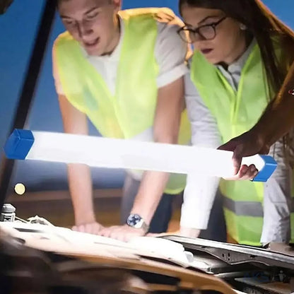 Акумуляторна лампа на магнітах (80Вт, 72см) T550 / Переносний ліхтар / Портативна лампа для кемпінгу