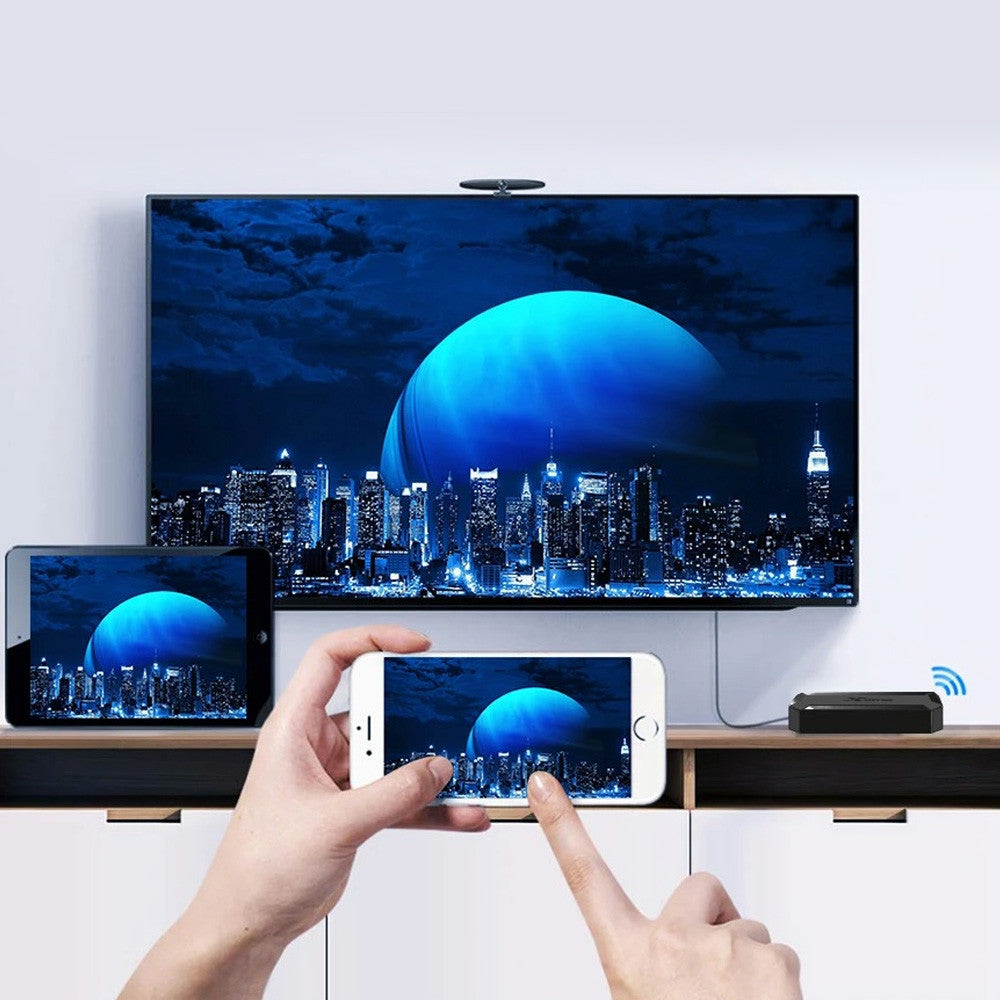 Смарт ТВ приставка 2/16GB + пульт, Android 10, X96Q / Андроїд приставка для телевізора / Медіаплеєр