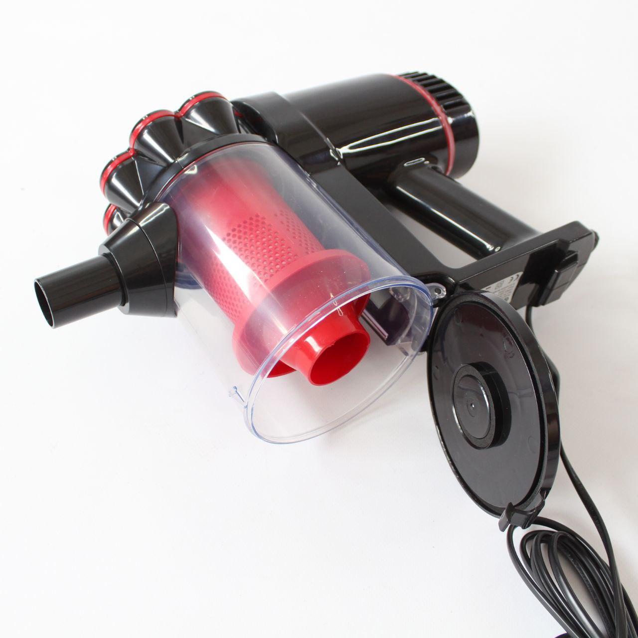 Вертикальний пилосос + 3 насадки, 5200 Вт, від мережі, GB-9904, Червоний / Ручний пилосос без мішка / Пилосос для дому