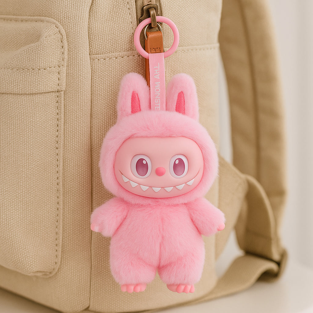 Іграшка-брелок Лабубу, 14см, Сюрприз / Labubu / Фігурка-брелок Лабубу / Фігурка Лабубу / М'яка іграшка лабубу