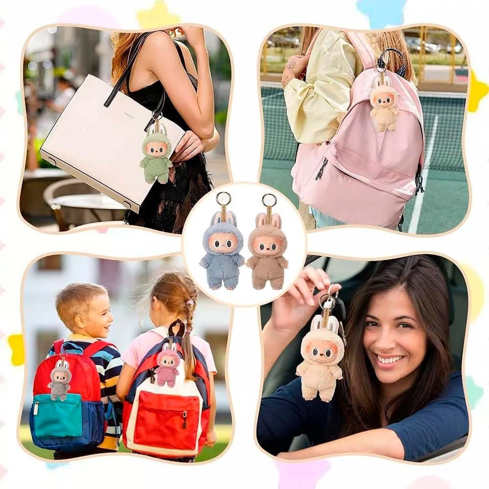 Іграшка-брелок Лабубу, 14см, Сюрприз / Labubu / Фігурка-брелок Лабубу / Фігурка Лабубу / М'яка іграшка лабубу