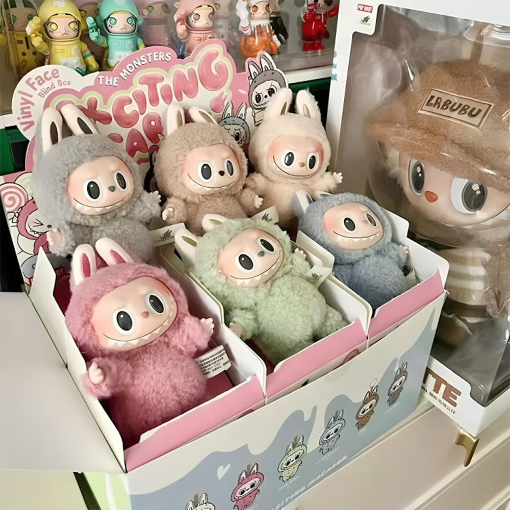 Іграшка-брелок Лабубу, 14см, Сюрприз / Labubu / Фігурка-брелок Лабубу / Фігурка Лабубу / М'яка іграшка лабубу