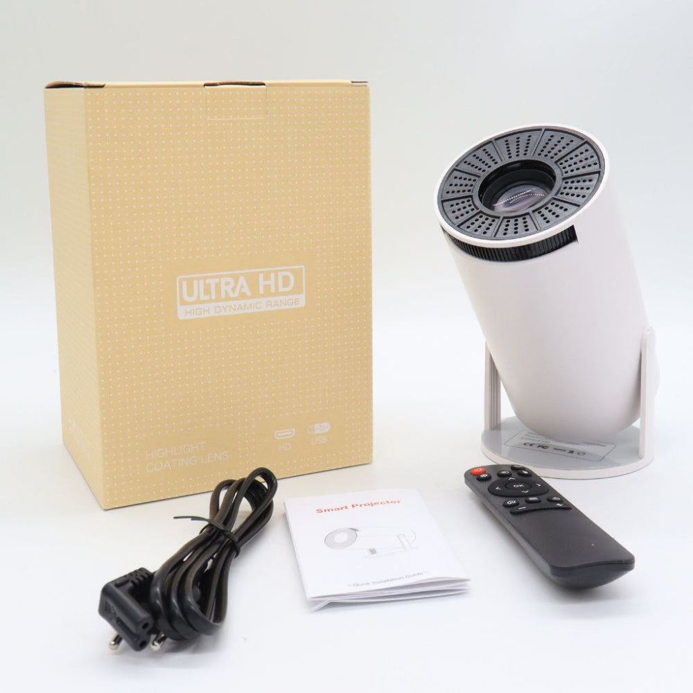 Смарт проектор 4К, з WiFi та Bluetooth (Android 11) + Пульт, HY 300 / Міні проектор для дому