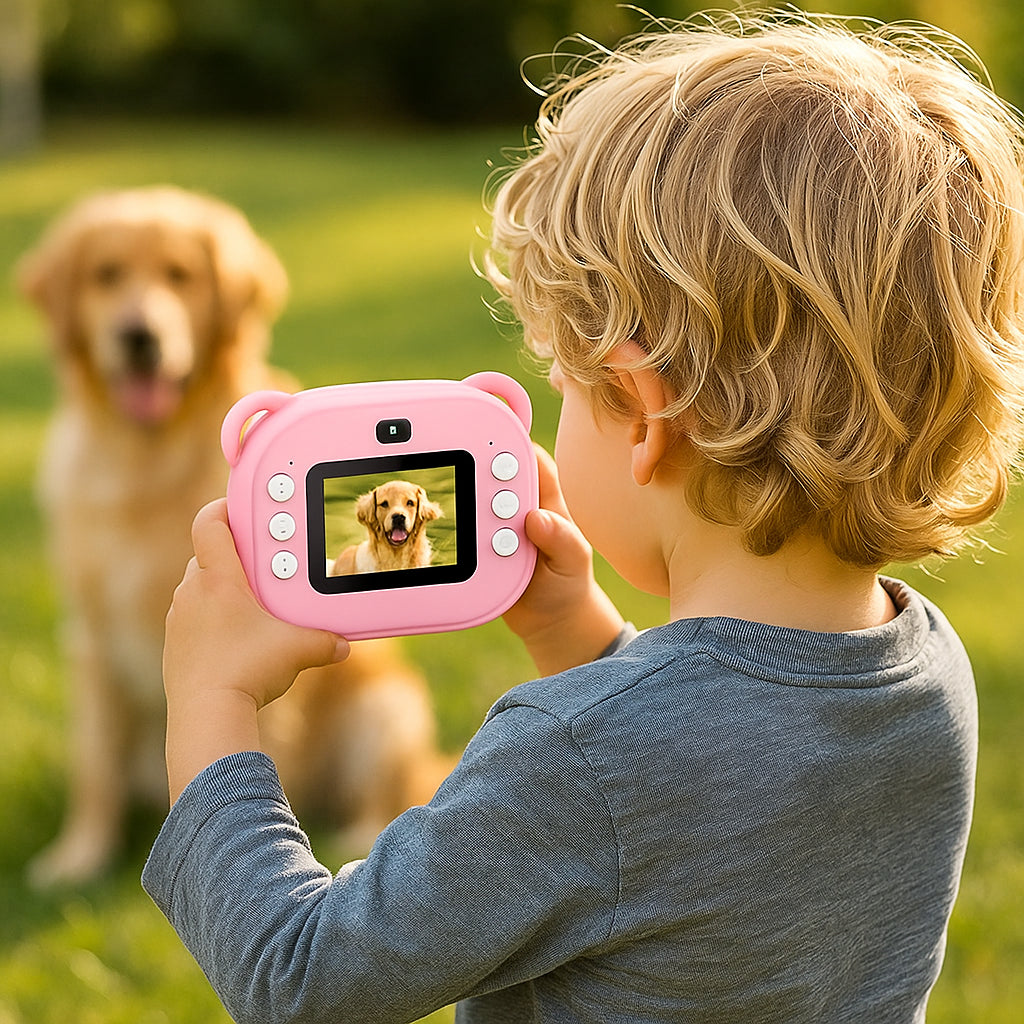 Дитяча камера миттєвого друку + 1 термопапір / Дитяча цифрова фотокамера / Дитячий цифровий фотоапарат