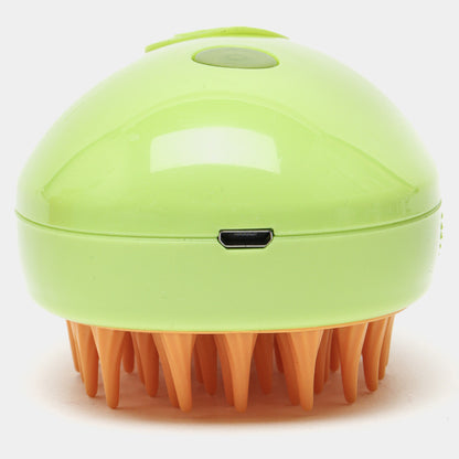 Гребінець для вичісування шерсті тварин з парою AD-2220, Зелена / Щітка від шерсті / Щітка для котів