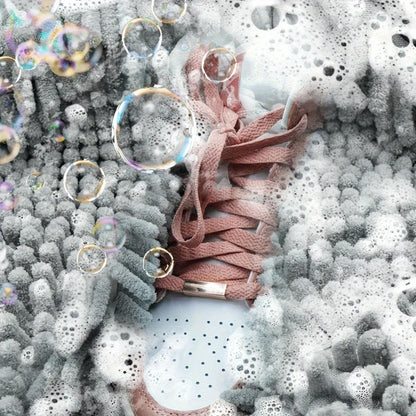 Мішок для прання взуття 39х19см, Сіро-зелений / Захисний чохол для прання кросівок / Сумка-мішок для прання