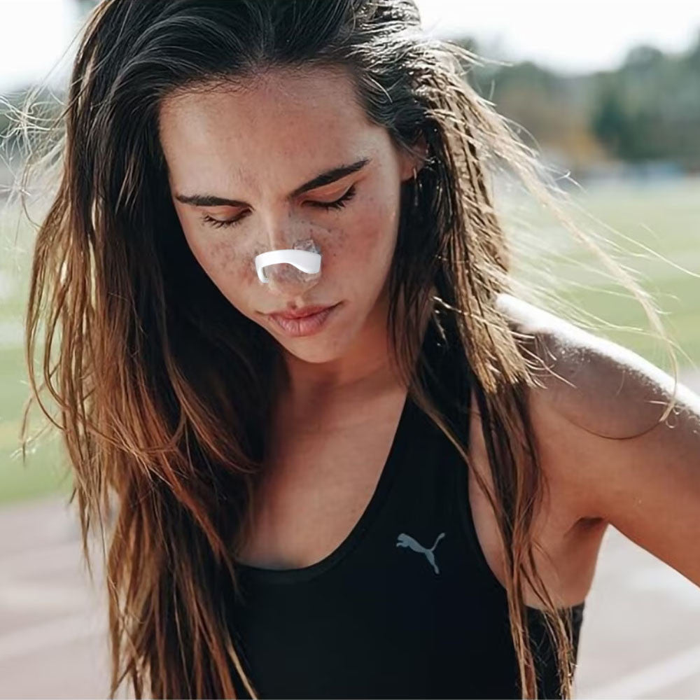 Магнітний розширювач для носа, 30 штук, Білий / Магнітні смужки для покращення дихання / Антихроп для носа