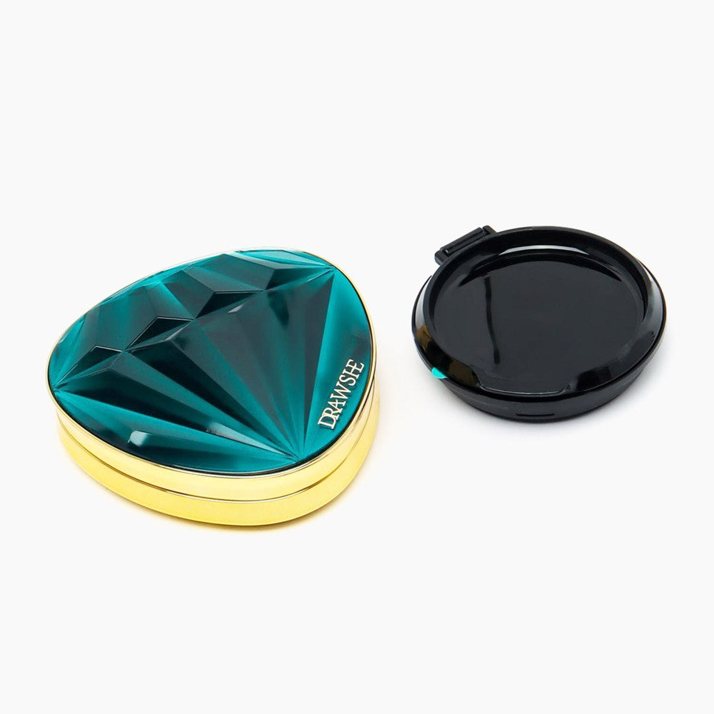 Триколірний кушон для обличчя Drawshe + спонж 10мл / Зволожуючий тональний кушон / Крем-пудра кушон