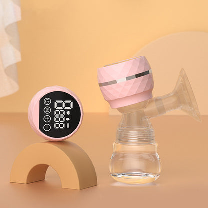 Електричний молоковідсмоктувач 180мл, LED-дисплей, USB / Бездротовий молоковідсмоктувач для грудей