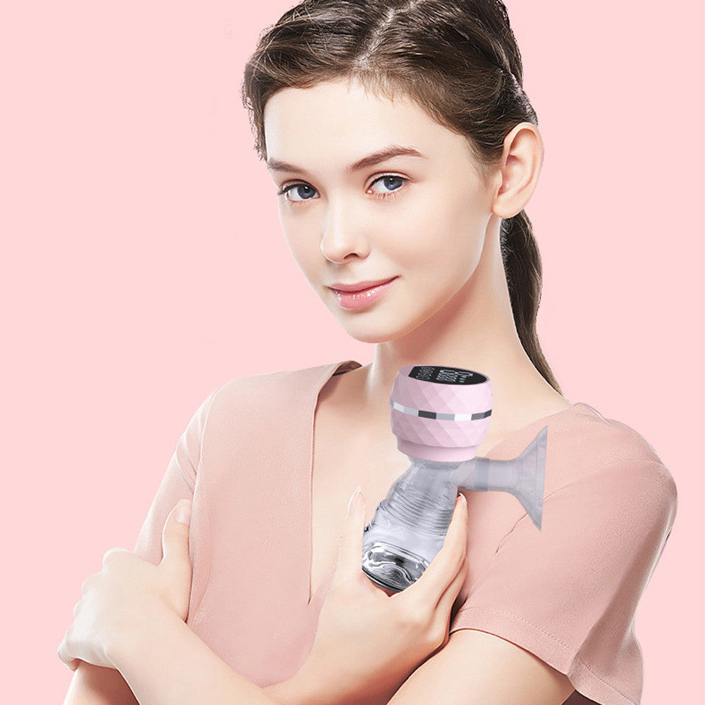 Електричний молоковідсмоктувач 180мл, LED-дисплей, USB / Бездротовий молоковідсмоктувач для грудей