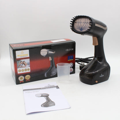 Ручний відпарювач для одягу 1000Вт, 250мл, CB-3136 / Вертикальний відпарювач / Парова праска