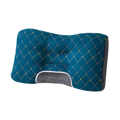 Ортопедична подушка для сну 74х48см, Бірюзова / Анатомічна подушка з ефектом пам'яті
