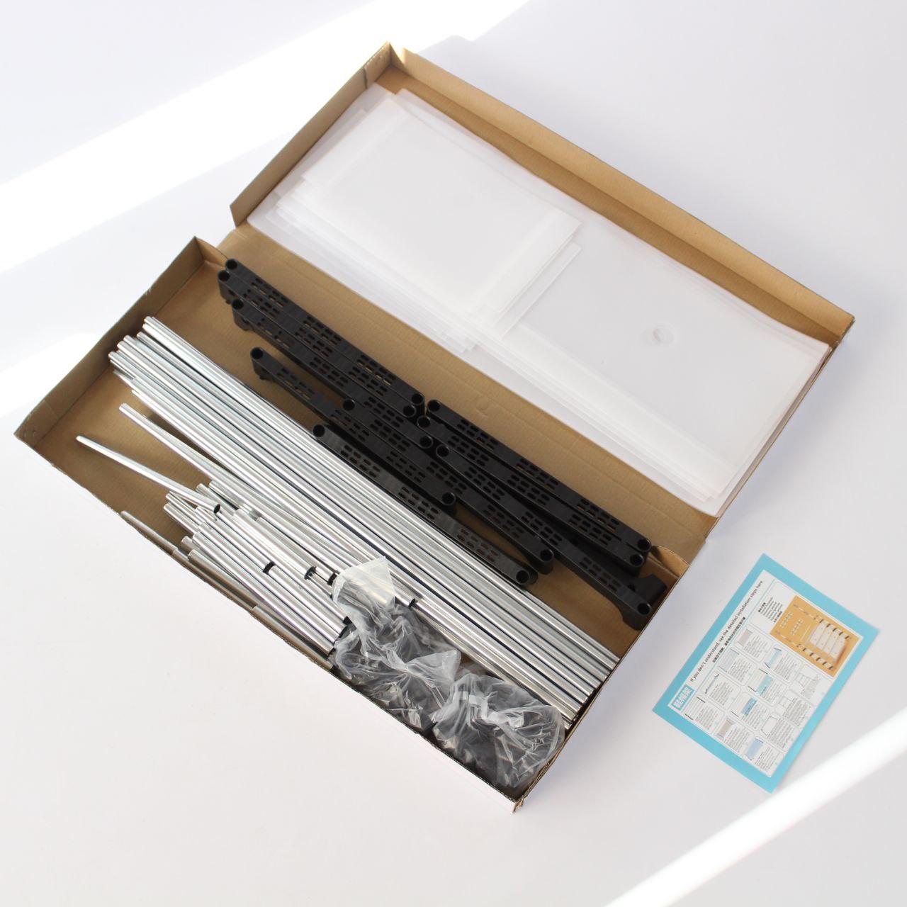 Вішалка підлогова з полицею для взуття, 180х62х28см, SKLM-27, Біла / Стійка для одягу / Гардеробна стійка